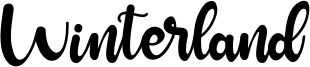Winterland Font