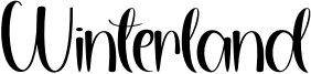 Winterland Font
