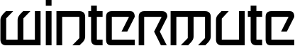 Wintermute Font
