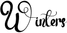 Winters Font
