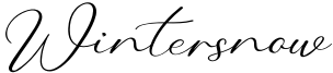 Wintersnow Font