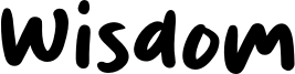 Wisdom Font