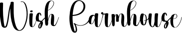 Wish Farmhouse Font
