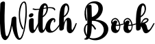Witch Book Font