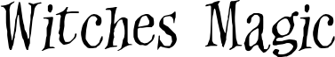 Witches Magic Font