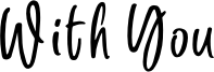 With You Font