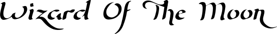 Wizard Of The Moon Font