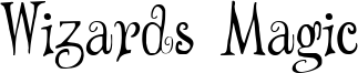Wizards Magic Font