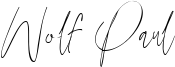 Wolf Paul Font