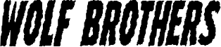 wolfbrotherscondital.ttf