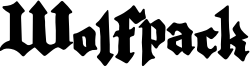 Wolfpack Font