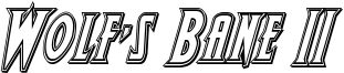wolfsbane2iiengraveital.ttf