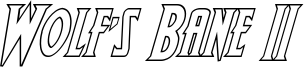 wolfsbane2iioutital.ttf