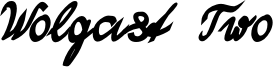 Wolgast Two Bold.otf