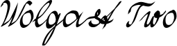 Wolgast Two Font