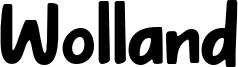 Wolland Font