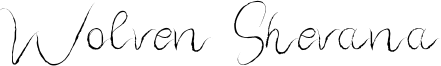 Wolven Shevana Font