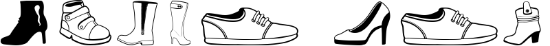 Women And Shoes Font