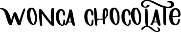 Wonca Chocolate Font