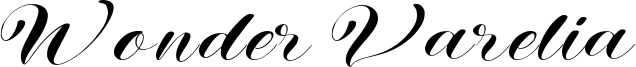 Wonder Varelia Font
