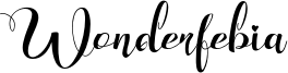 Wonderfebia Font