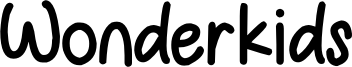 Wonderkids Font