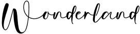 Wonderland Font
