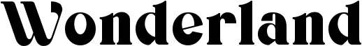 Wonderland Font