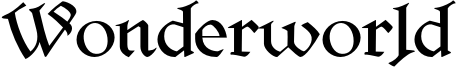 Wonderworld Font