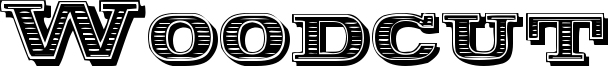 Woodcut Font