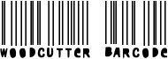 Woodcutter Barcode Font