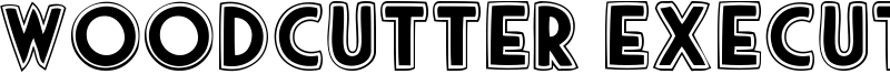 Woodcutter Executive Font