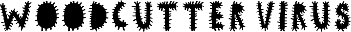 Woodcutter Virus Font