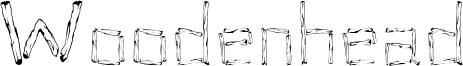 Woodenhead Font