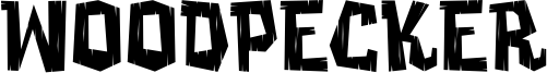 Woodpecker Font