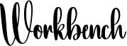 Workbench Font