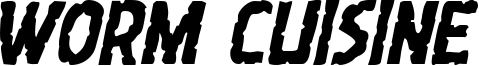 wormcuisineboldital.ttf