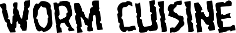 wormcuisinerotate.ttf