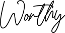Worthy Font