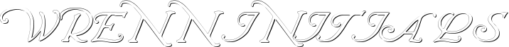 Wrenn Initials Embossed.ttf