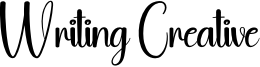 Writing Creative Font