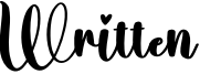 Written.otf