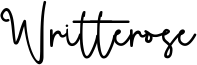 Writterose Font