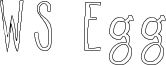 WS Egg Font