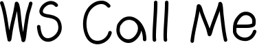 WS Call Me Font