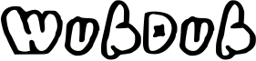 WubDub Font