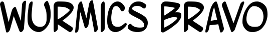 Wurmics Bravo Font