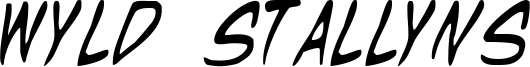 Wyld Stallyns Font