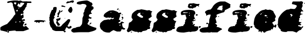 X-Classified Italic.ttf