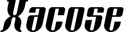 Xacose Italic.otf